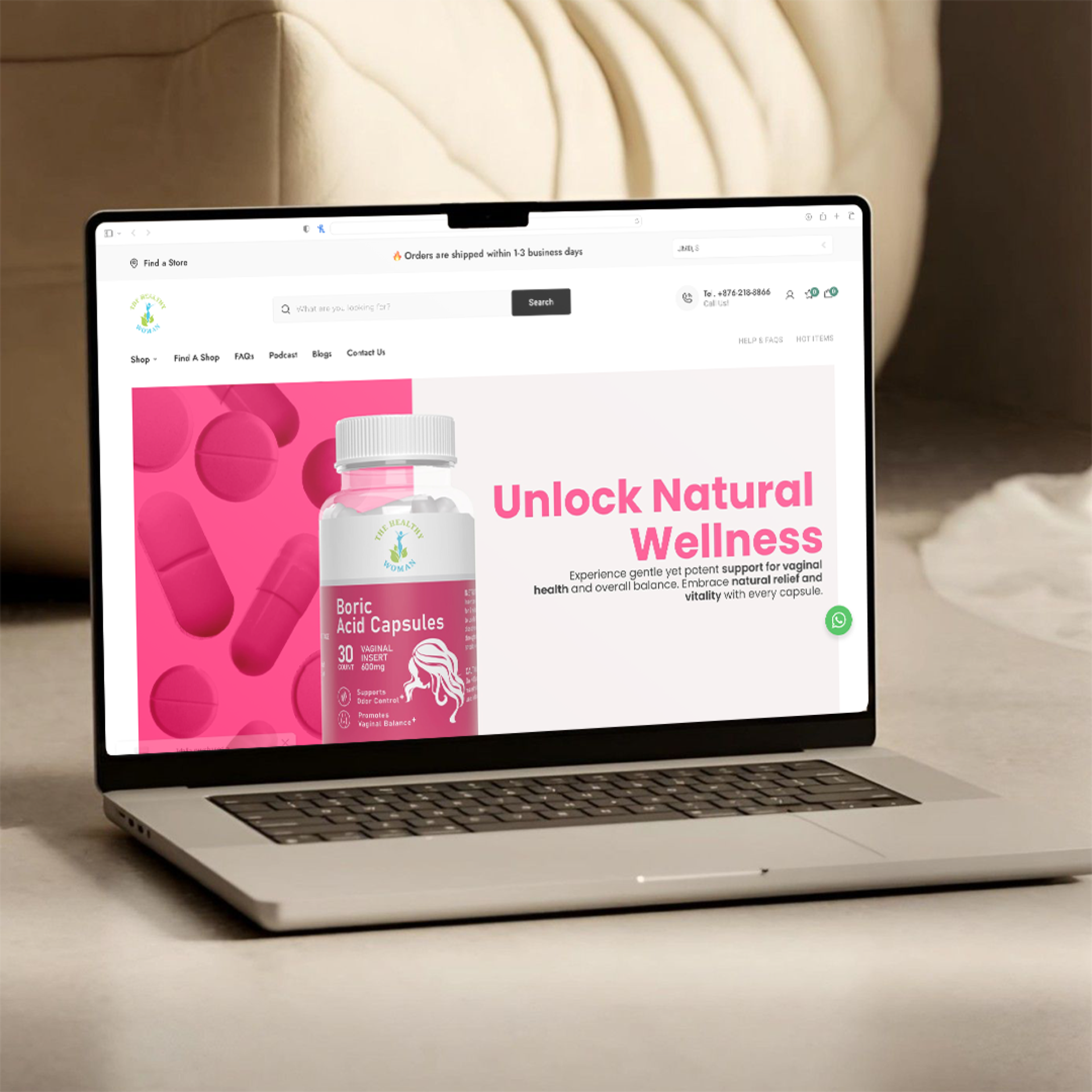 The Healthy Woman Website